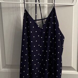 Ayla Papinelle Navy spot Cami size small